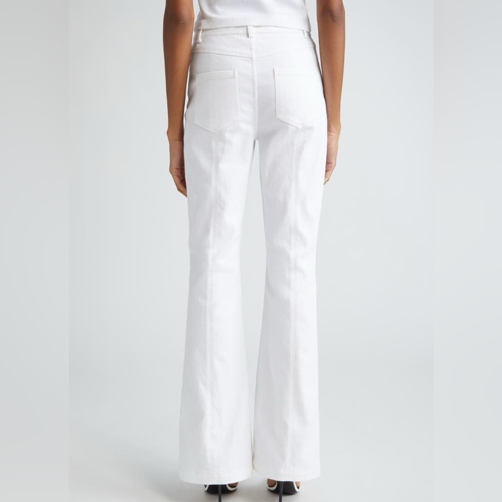 Cinq à Sept Split Hem Flare Jeans. Size 2 Women 
#199 - Picture 5 of 10